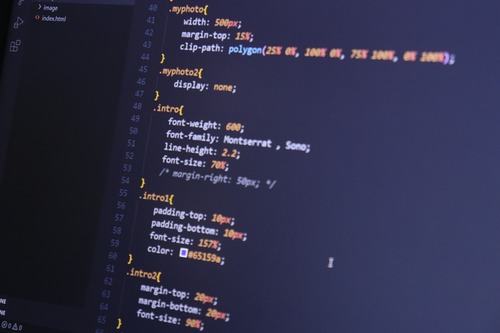En bild på CSS kod
